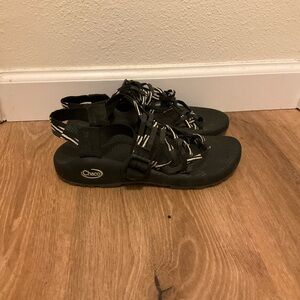 Chaco Black Strappy Sandals